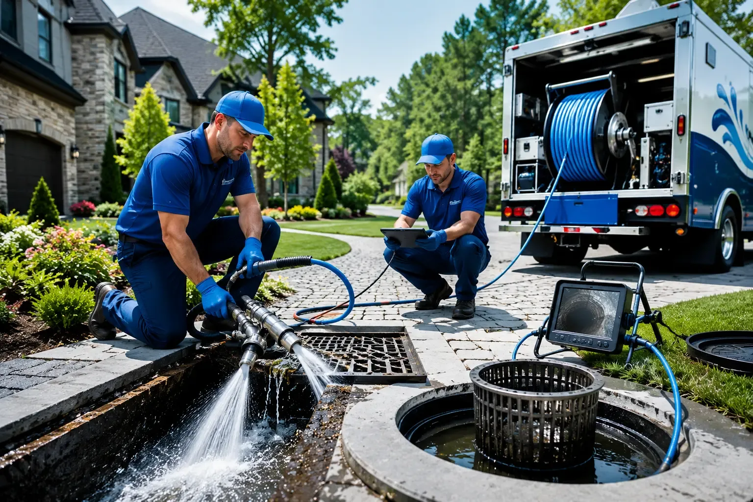 Local outdoor drain cleaning professionals in Bluff City, TN